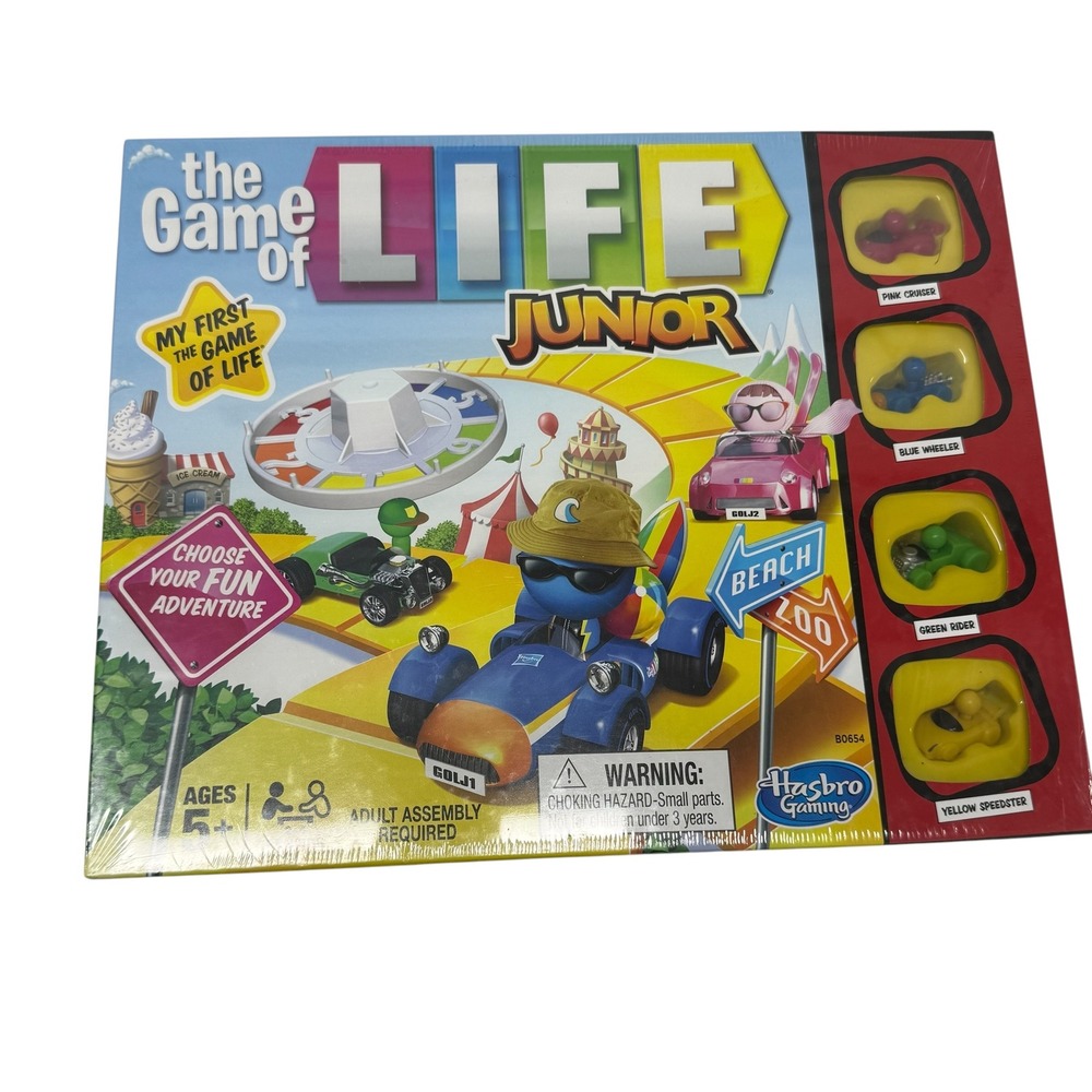 Hasbro Gaming The Game of Life Junior Board Game New Sealed